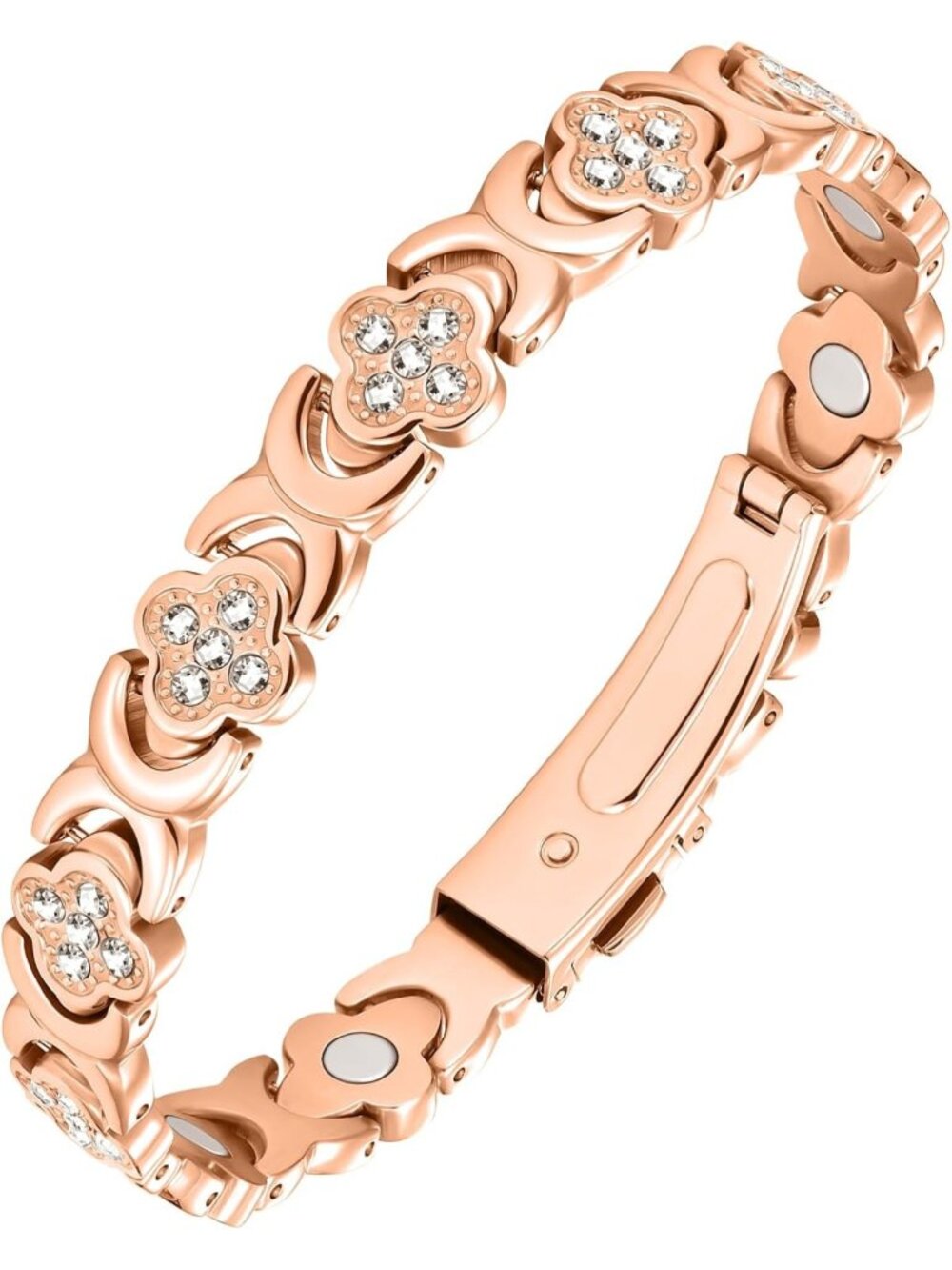 Women’s Copper Magnetic Bracelet for Pain Relief & Healing - 3500 Gauss Strength